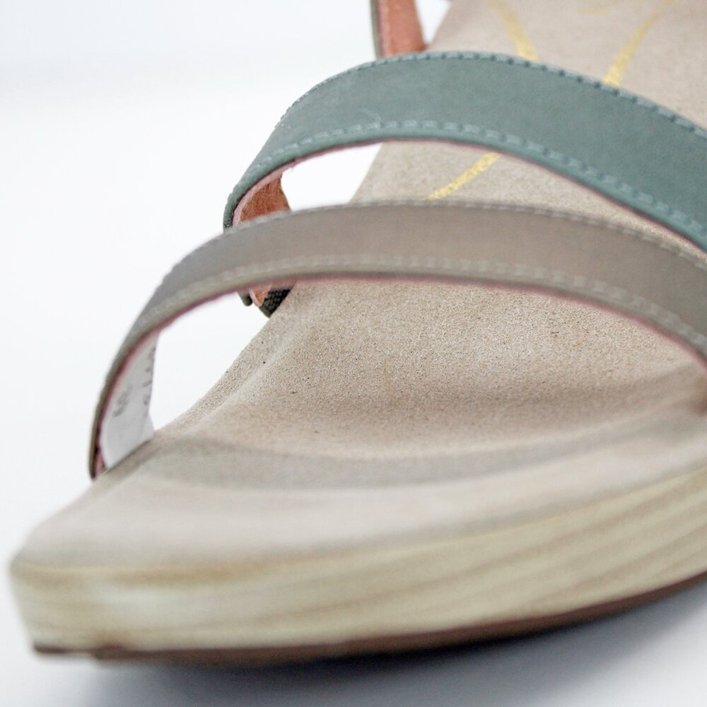 Naot Women's Pewter Bounty Leather Sandal: Size EU 39 / US 8-8.5 - Picture 6 of 9